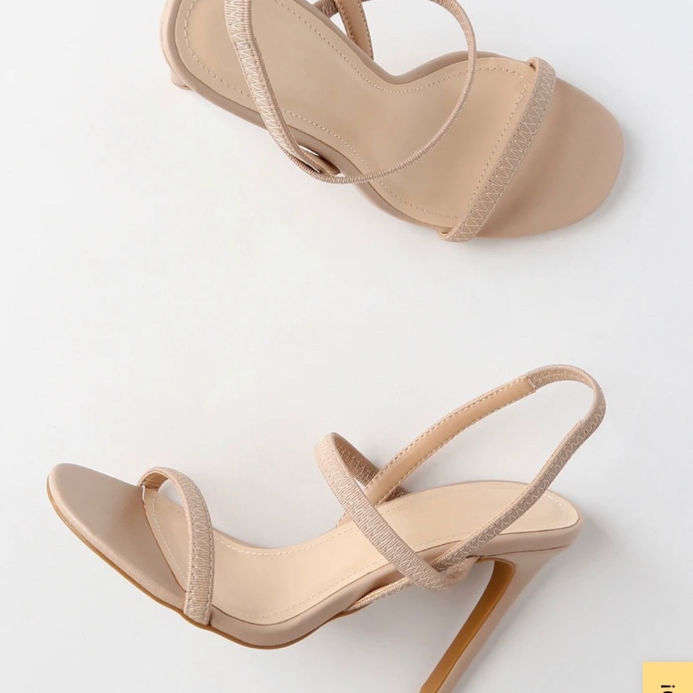Nude Lulu’s Heels
